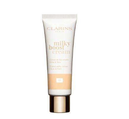 بي بي كريم مرطب ومضيء من Clarins بحليب الخوخ 62 مل
