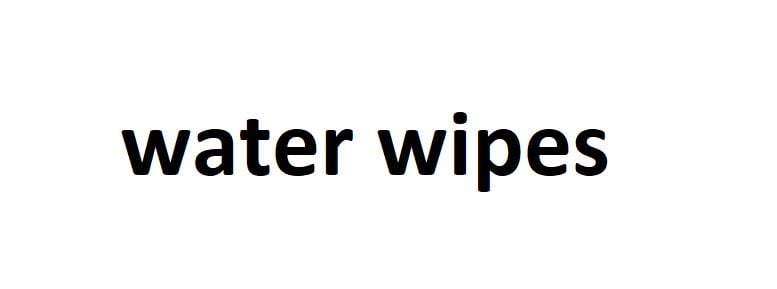 water wipes
