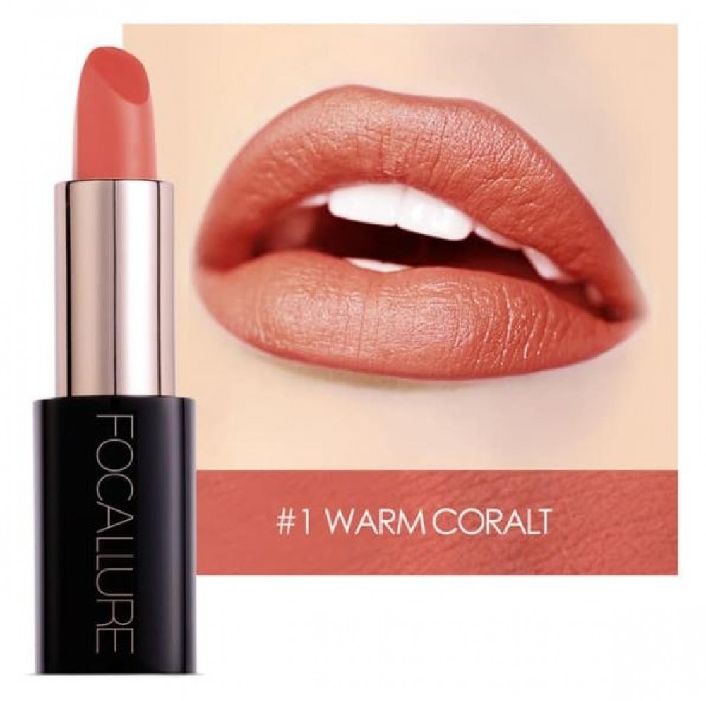 قلم لاكيور لأحمر الشفاه من FOCALLURE مرطب غير لزج 6 مل