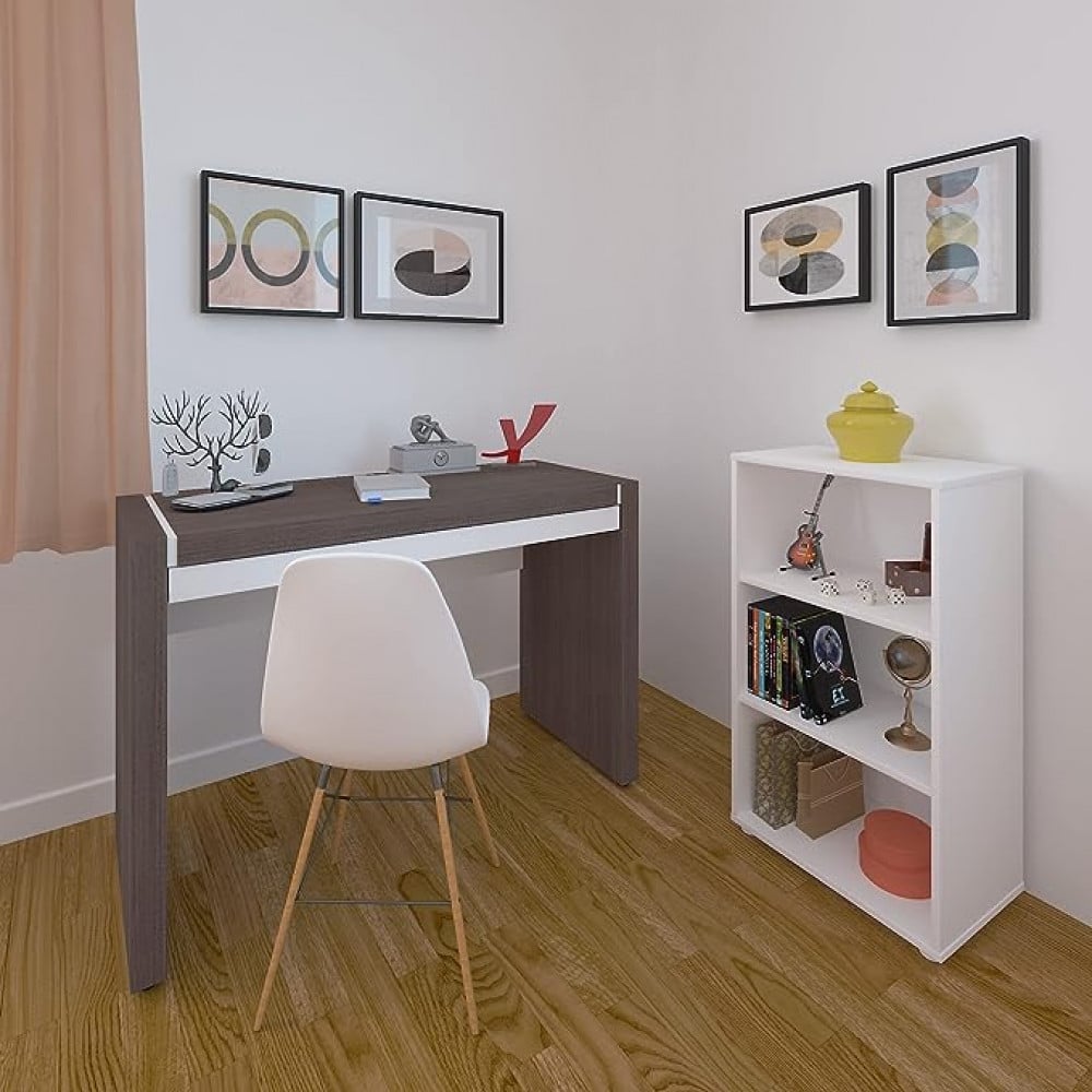 خزانة للكتب 450X812 من ارتاني كلين، باللون الابيض - ارتفاع 81,2 سم × عرض 45 سم × عمق 30 سم