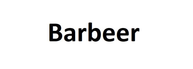 Barbeer