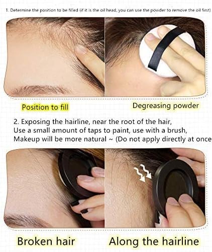 بودرة تظليل الشعر من دي ام جي مضادة للتلطخ 48 ساعة عبوة واحدة