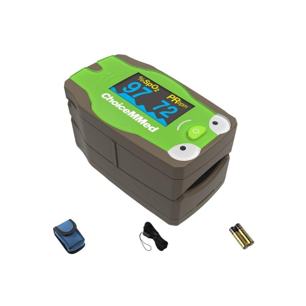 جهاز قياس الأكسجين للأطفال CH | مناسب للمستشفيات والمنازل وسهل الاستخدام