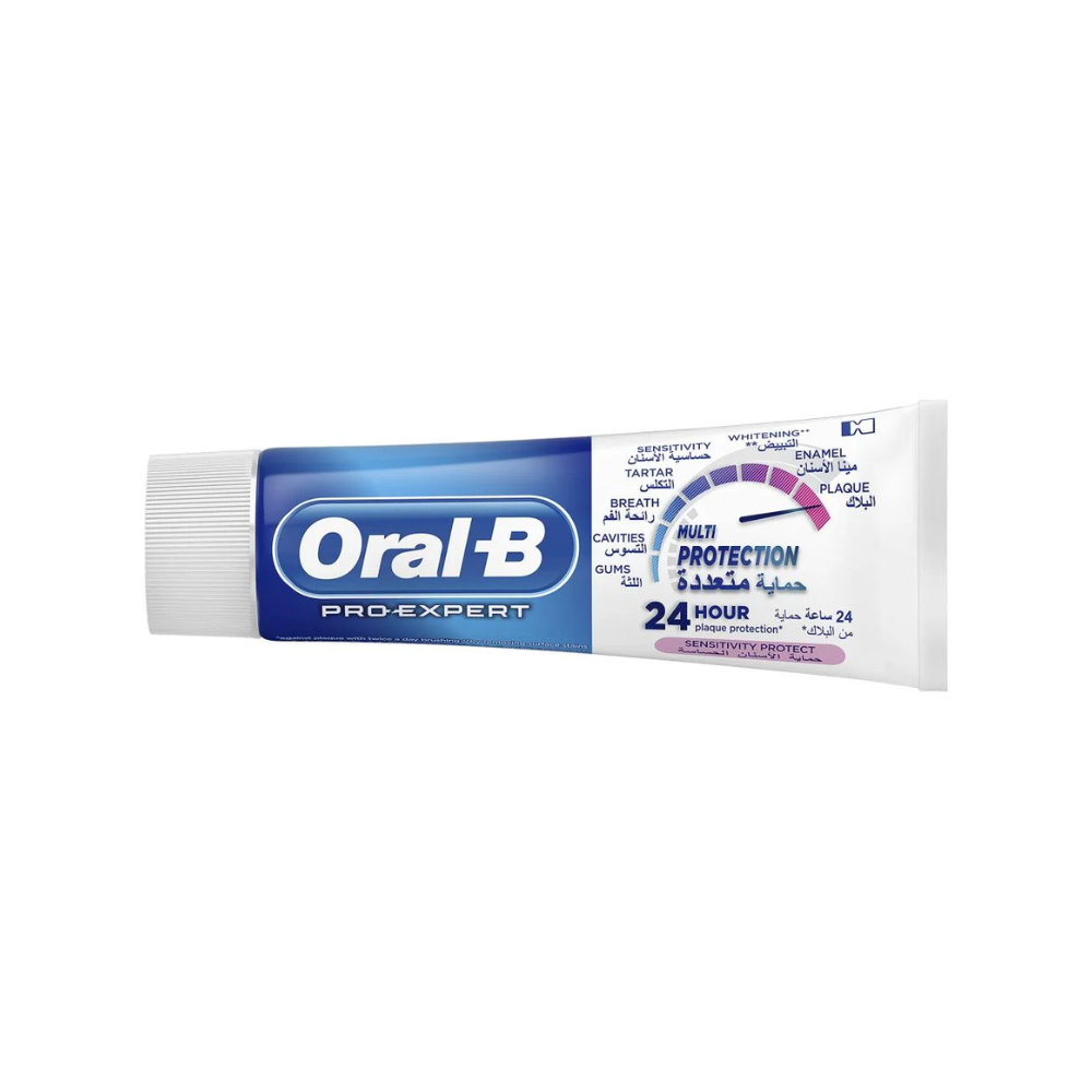 معجون أسنان يومي من Oral-B بالفلورايد لبياض صحي 75 مل