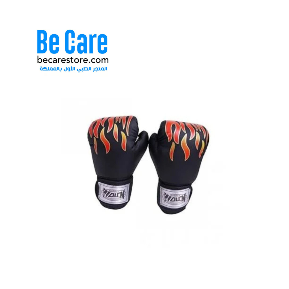 قفازات ملاكمة للأطفال سوداء
