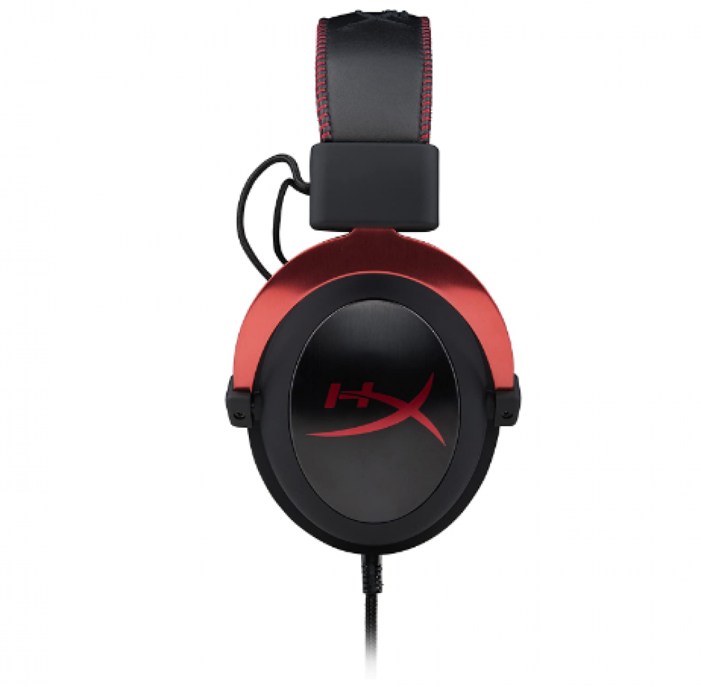 سماعة راس للالعاب من هايبر اكس كلاود لاجهزة الكمبيوتر وPlayststion 4 وXbox One ونينتندو سوتش، احمر (كيه اتش اكس - اتش اس سي بي - ار دي)
