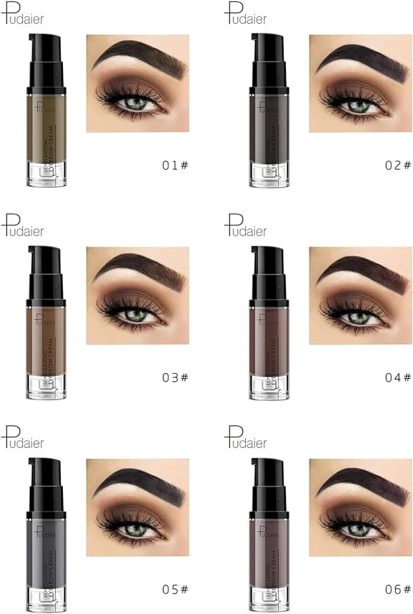 كريم صبغ الحواجب بودير مقاوم للماء وثابت 6 جرام