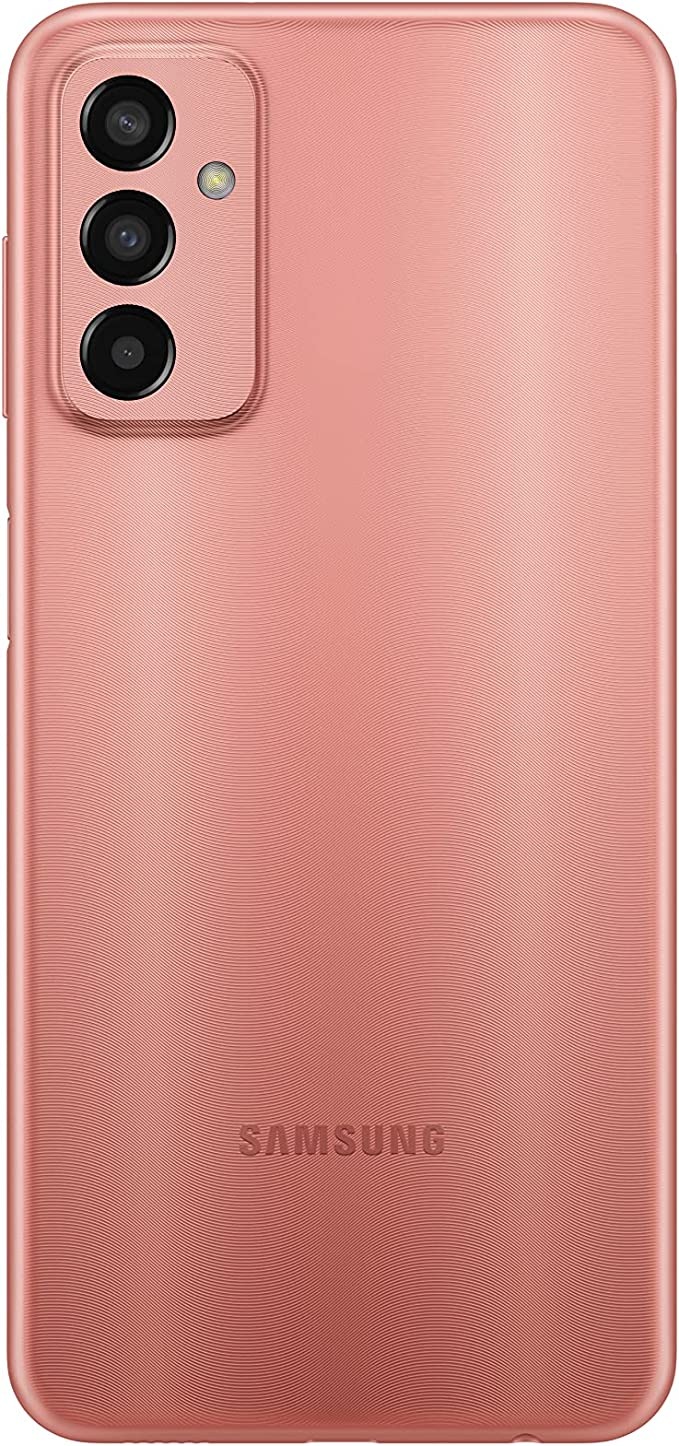 هاتف ذكي سامسونج جالكسي M13 لايت بنظام اندرويد 64GB ذاكرة RAM بسعة 4GB، ثنائي شريحة الاتصال، لون برتقالي كوبر (اصدار المملكة العربية السعودية)