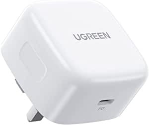 يوجرين شاحن ايفون 14 برو PD20W شاحن قابس جداري سريع USB C سريع الشحن من النوع C شاحن التوصيل العالمي محول السفر USBC التوصيل متوافق مع iPhone 14 Pro Max 14 Pro 14 Plus 14131211 وإلخيوجرين شاحن ايفون 14 برو PD20W شاحن قابس جداري سريع USB C سريع الشحن من ال