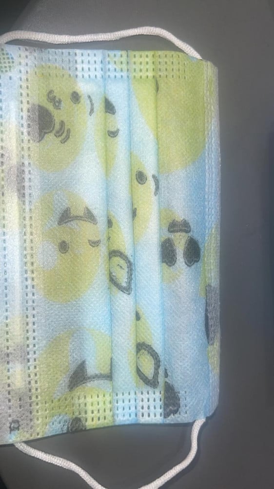 كمام طبي 3 طبقات ماركة 5M للاولاد ( 20 كمام )