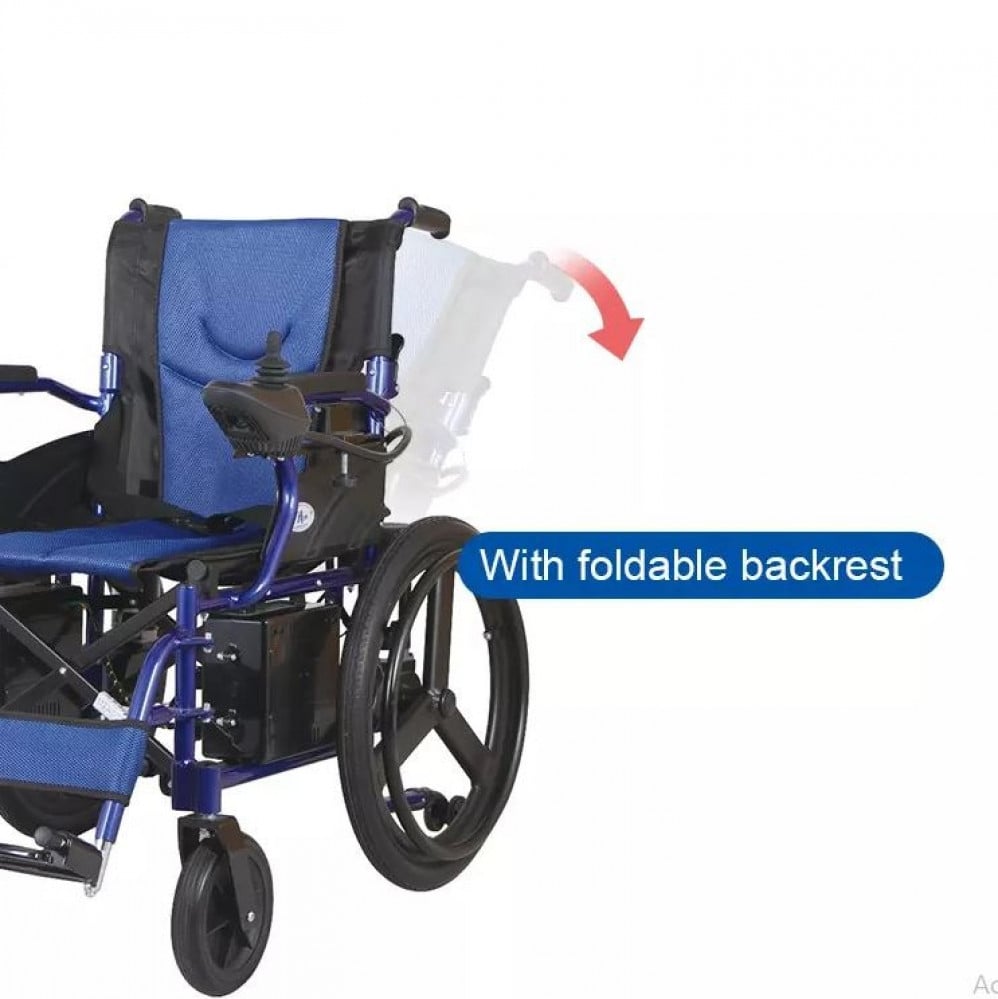 كرسي متحرك كهربائي KY116LA مقعد 46سم | بطارية 24فولت 20Ah سرعة 6كم/س