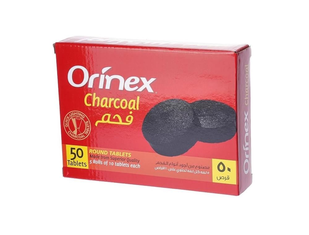 اورينكس فحم مدور, 50 قطعة
