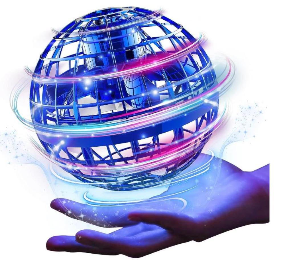 لعبة كرة طائرة أورب فلاير من BE CARE بطارية LED 1 قطعة