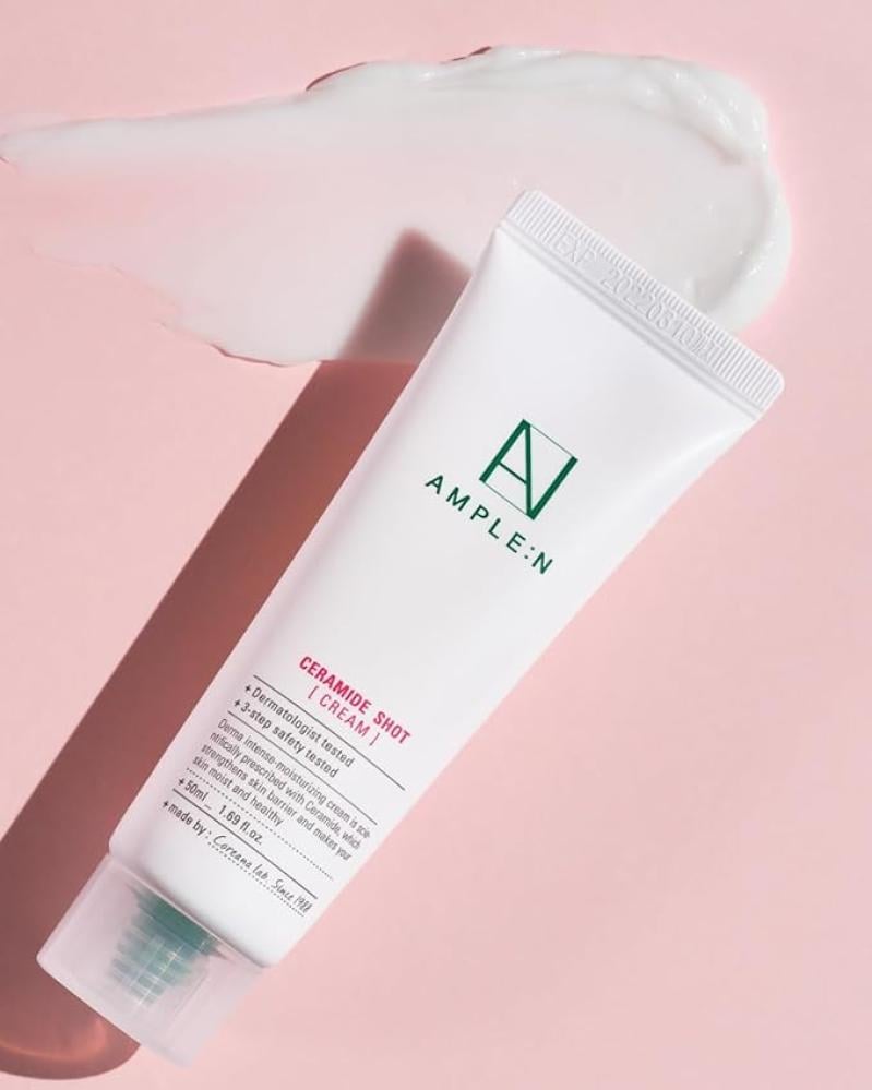 كريم مرطب للوجه من AMPLE:N سيراميد شوت غير معطر 50 مل