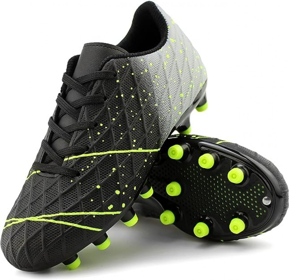 حذاء كرة قدم خارجي خفيف بنعل مطاطي مانع للانزلاق وغطاء مضاد للصدمات