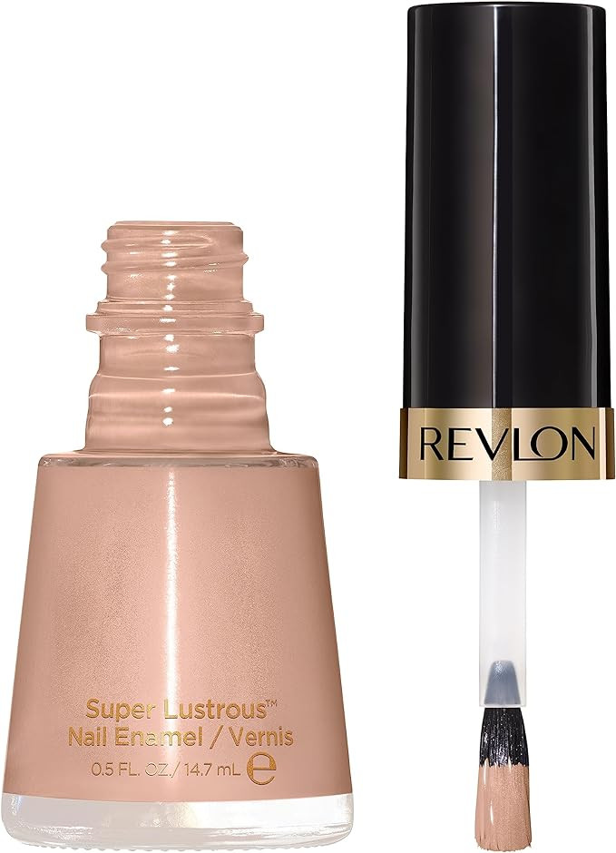 طلاء أظافر لامع مقاوم للرقائق من REVLON بلون خوخي فاتح 147 مل