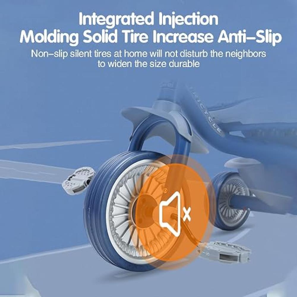 دراجة ثلاثية العجلات من DMG Tech بمسند ظهر وحزام أمان 66×41×60 سم