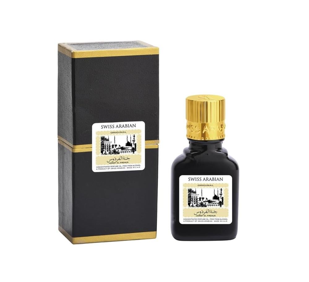 عطر للجنسين من Swiss Arabian برائحة جنة الفردوس بلاك 9 مل