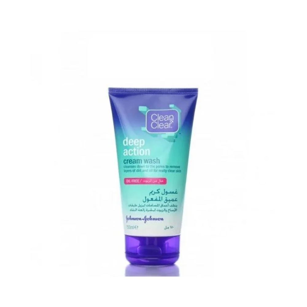 غسول وجه من Clean & Clear عميق المفعول 150 مل للبشرة الدهنية