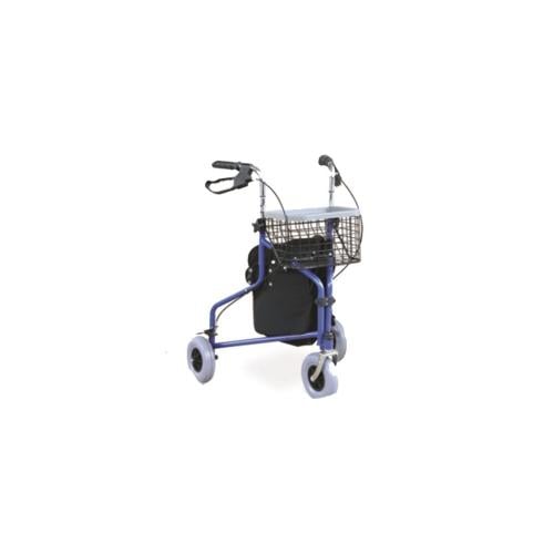 مشاية كبار السن 3 عجلات ازرق ROLLATOR BLUE 3 WHEEL...