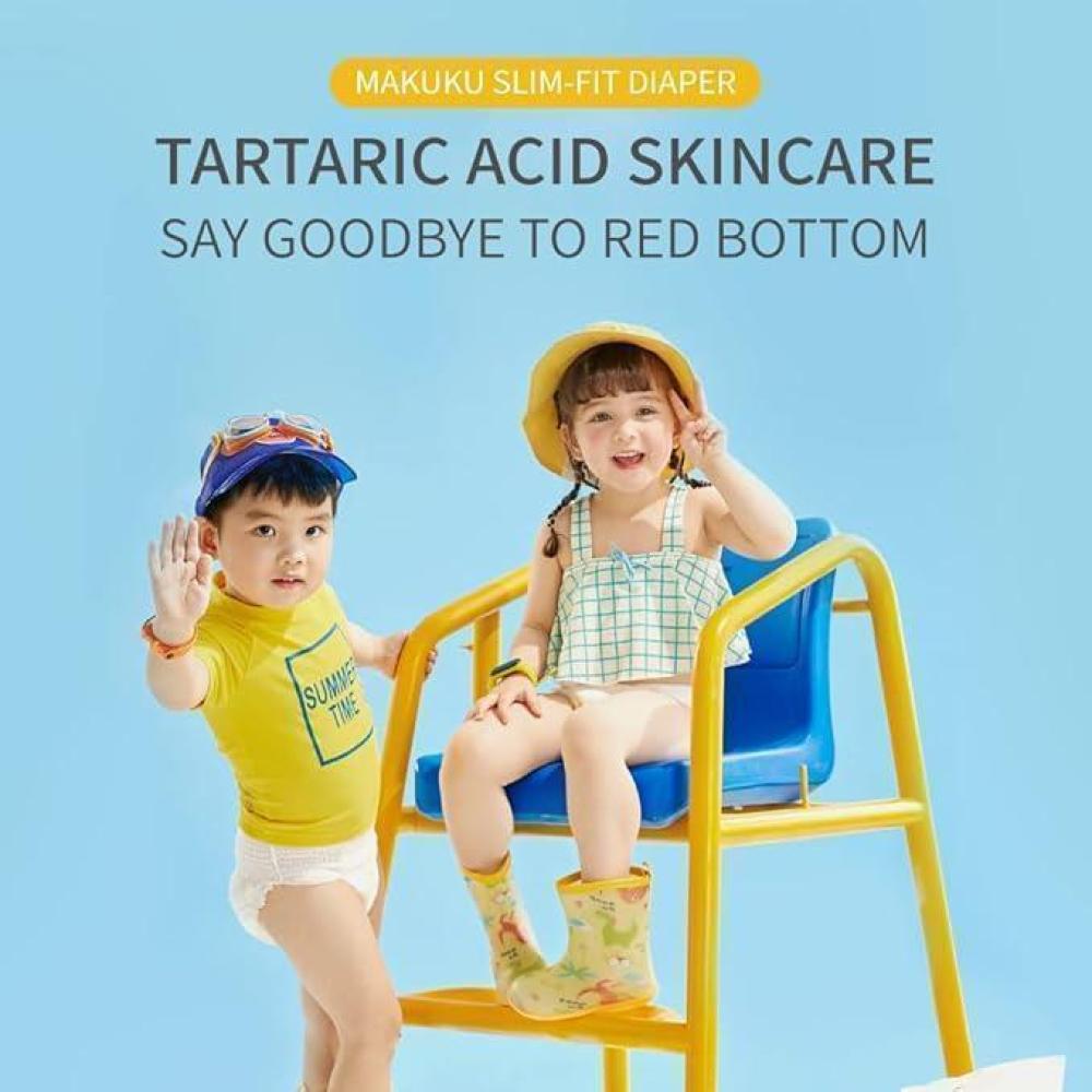 حفاضات ماكوكو تهوية جيدة وقصة مطابقة للجسم مقاس XXL 28