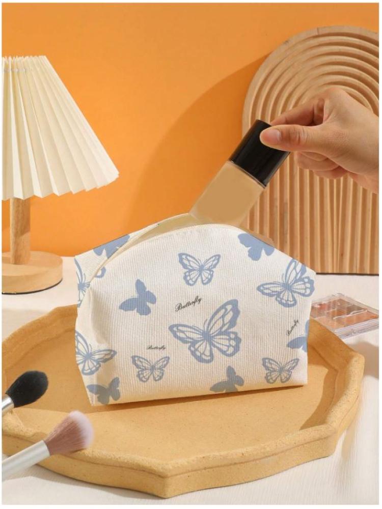 حقيبة مكياج بطبعة فراشة مقاس 18810 سم