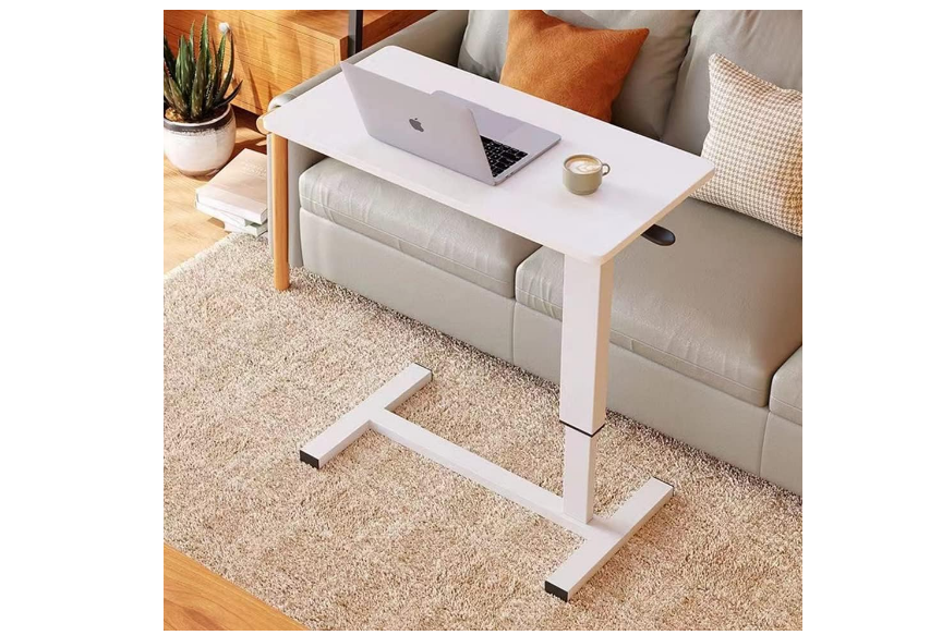 طاولة جانبية على شكل C شولوفس ارتفاع 7090 عجلات مخفية