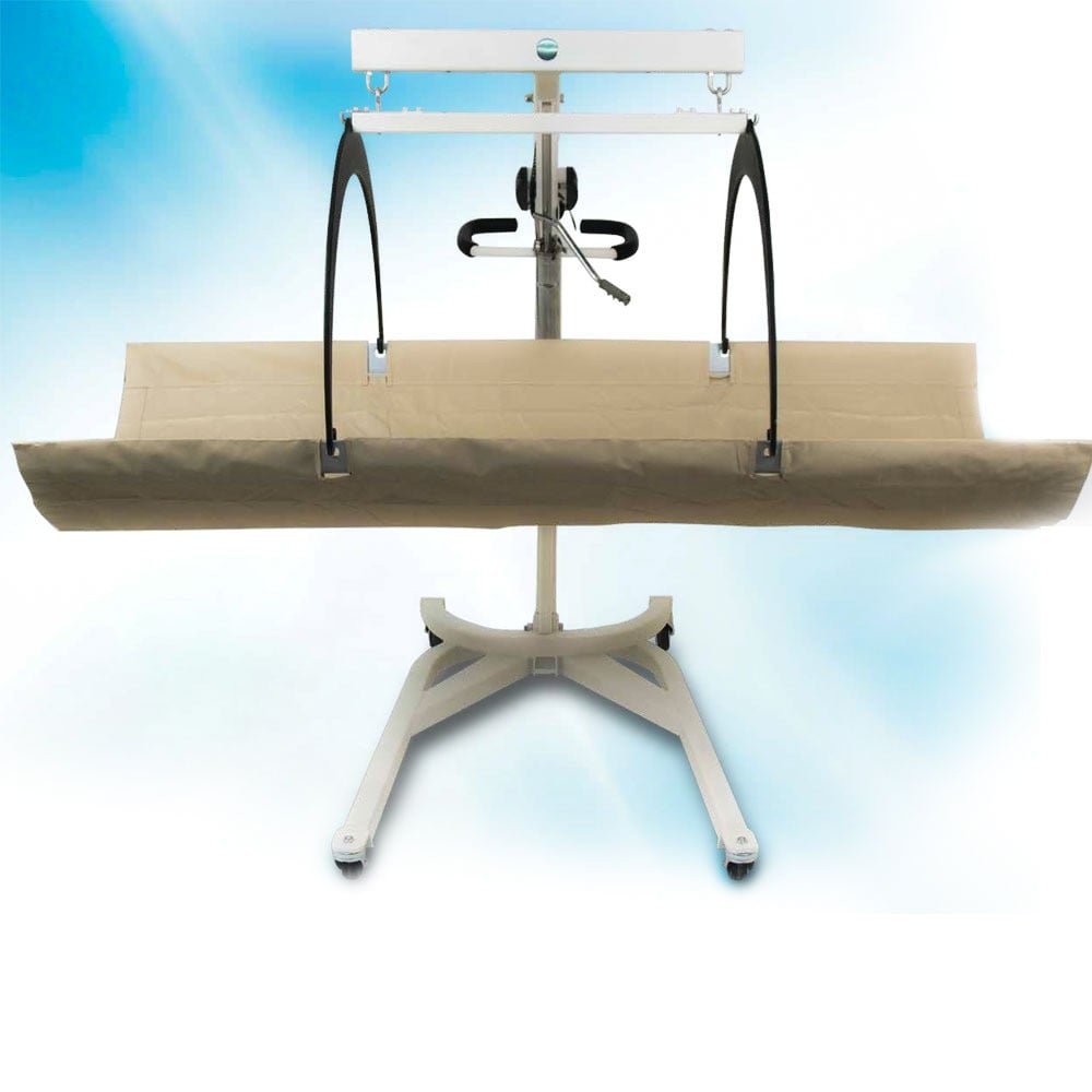 ميزان طبي مع ليفتر Detecto سعة 350 كجم تصميم احترافي للمستشفيات