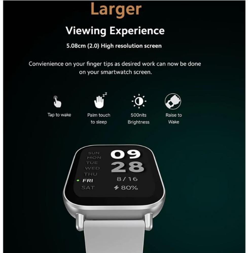 ساعة ذكية شامي ريدمي واتش 5 أكتيف BHR8784GL - أسود