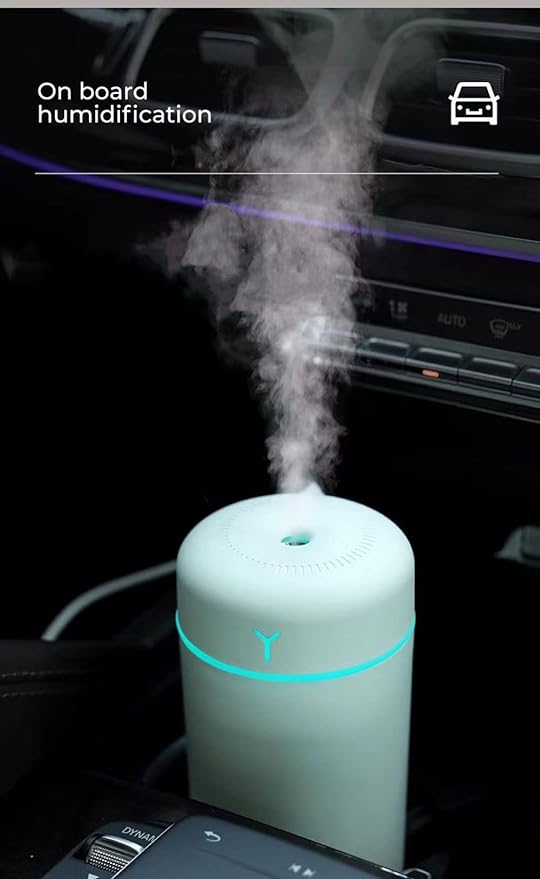 مرطب هواء محمول مكتب ومنزل TBSITNS بسعة 420 مل قابل لإعادة الشحن