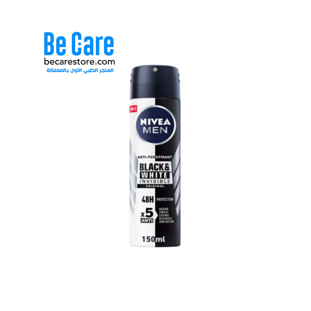 مزيل العرق نيفيا إنفزيبل للرجال – Nivea Invisible 150 مل