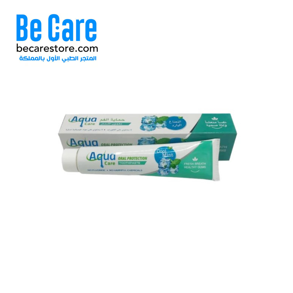 احصل على ابتسامة ناصعة مع معجون أسنان النعناع البارد من Aqua Care