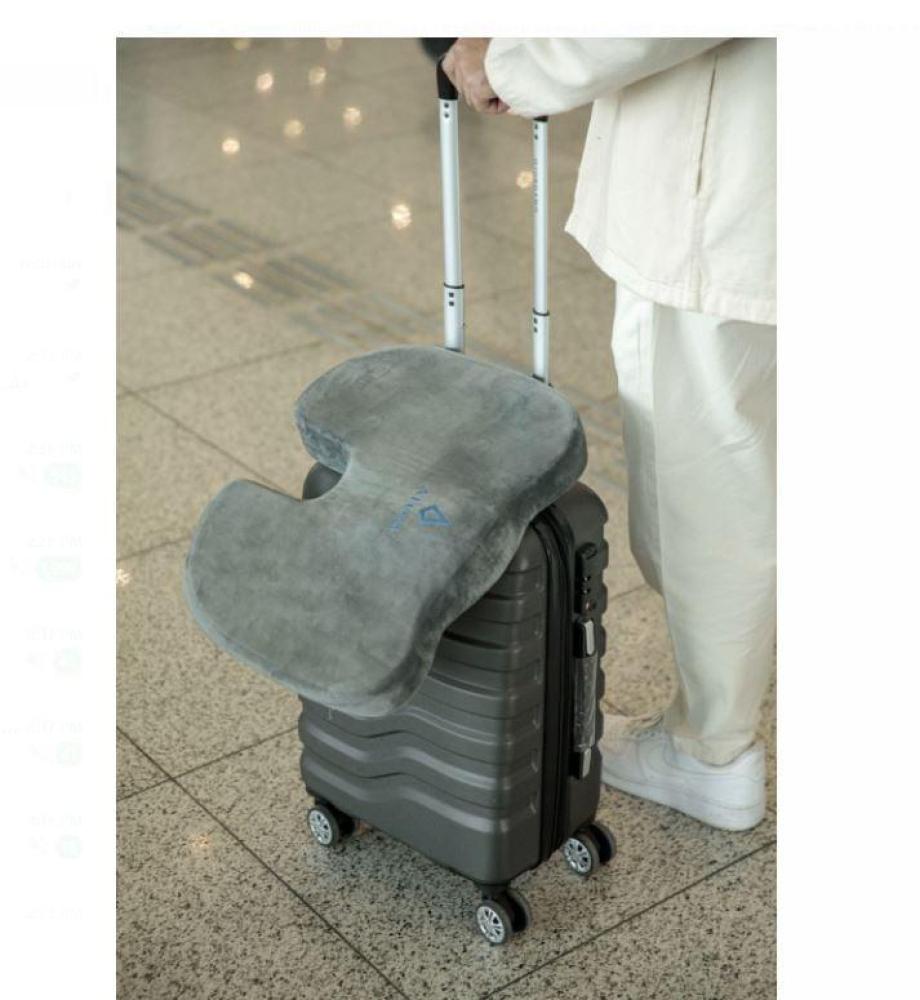 وسادة مقعد من iTom بميموري فوم لدعم أسفل الظهر 43x36x5 سم