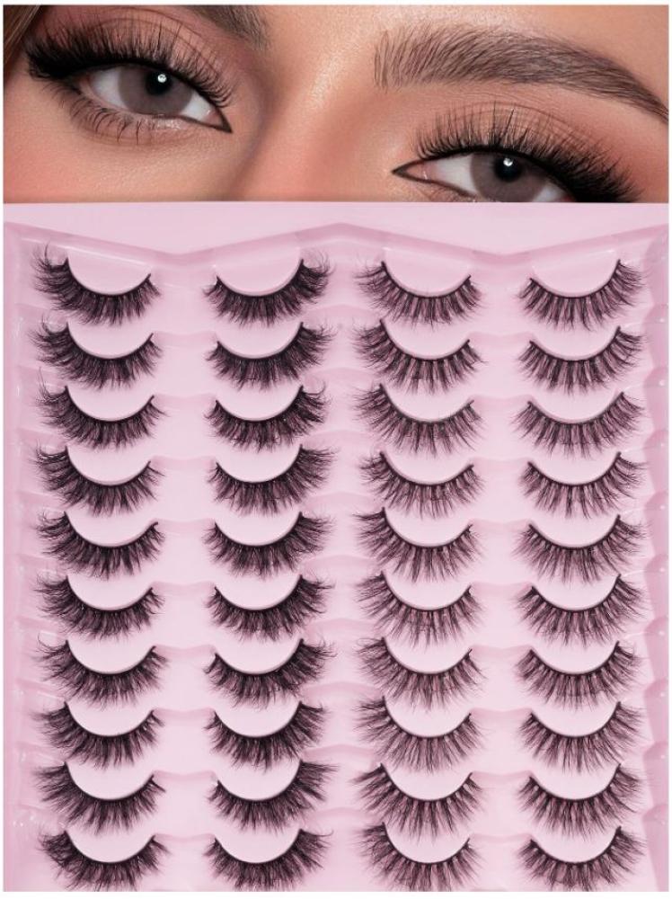 رموش صناعية كاملة من MAGEFY طبيعية 20 زوج