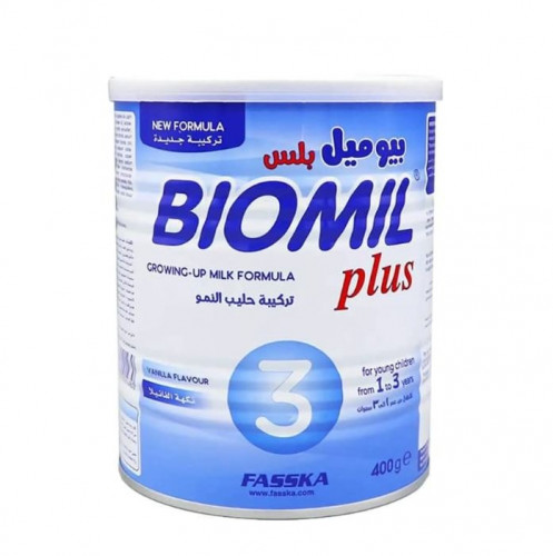بيوميل بلس حليب (3) 400 جم
