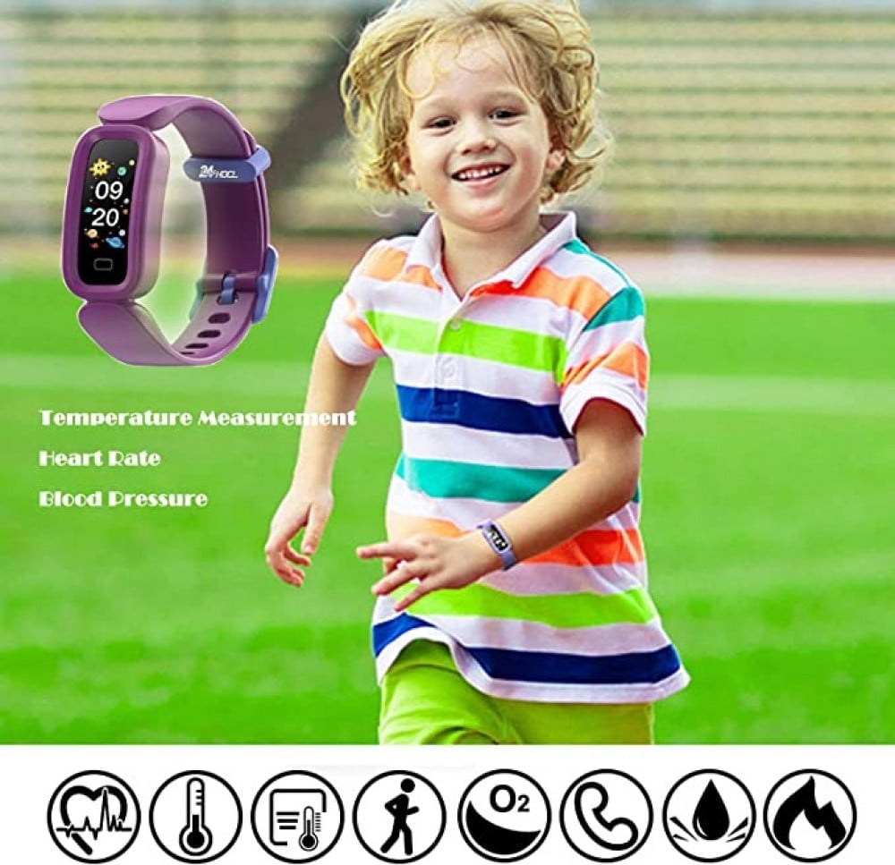 ساعة ذكية 24HOCL للأطفال والبنات والأولاد