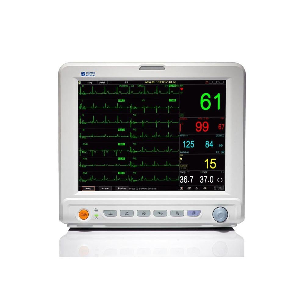 جهاز مراقبة مريض UP7000 متعدد الوظائف شاشة ملونة ودقة عالية