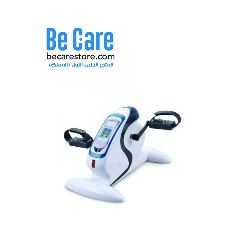 جهاز بدال تمرين كهربائي صغير بدواسة أسود | بي كير