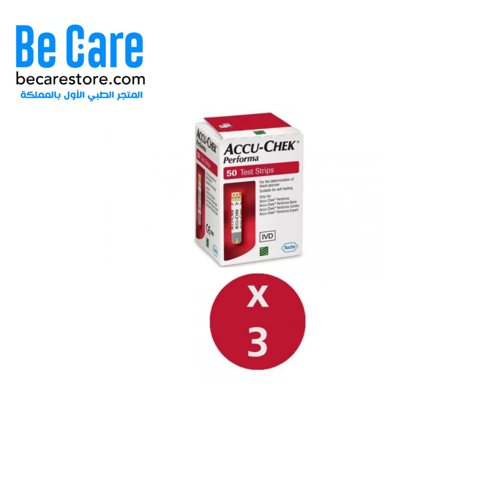شرائط أكواتشيك بيرفورما - 3 علب (150 شريط) لقياس السكر بدقة عالية