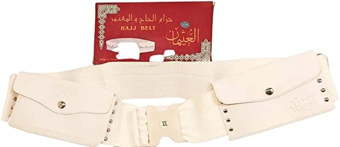 حزام الإحرام شنطة خصر من العثمان بتصميم مضاد للسرقة 32 بلس