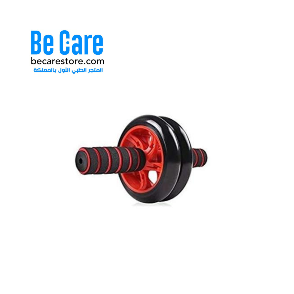 جهاز تمارين البطن Ab Wheel مع سجادة | فتنس ولياقة | متجر بي كير