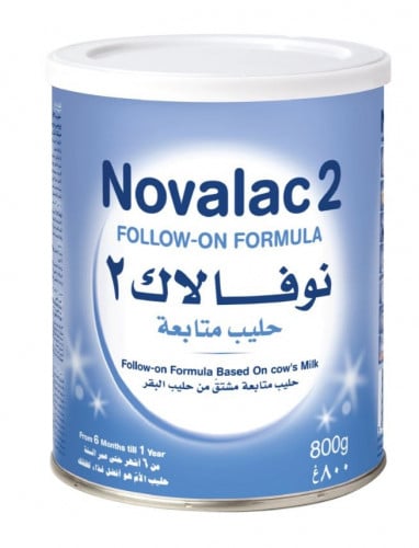 نوفالاك حليب أطفال (2) 800 جم