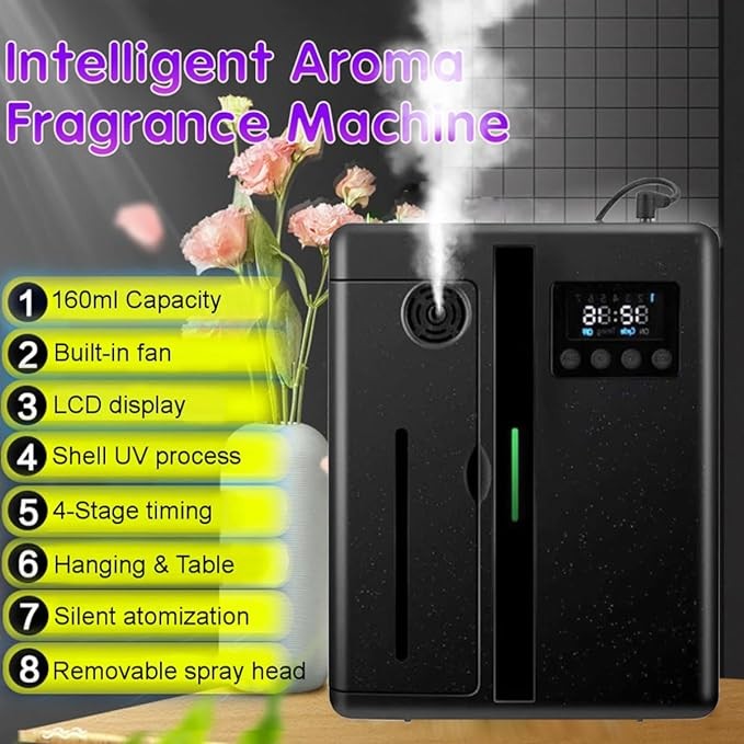 موزع روائح الزيوت العطرية من ميكاكوز مرطب بتقنية النانو 160 مل