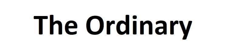 The Ordinary