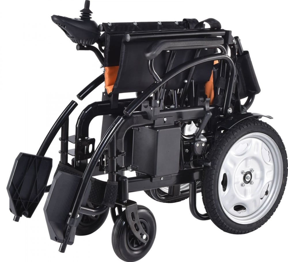 كرسي متحرك كهربائي ST-EVR321 مقاس 51 سم مدى 15 كم محرك مزدوج