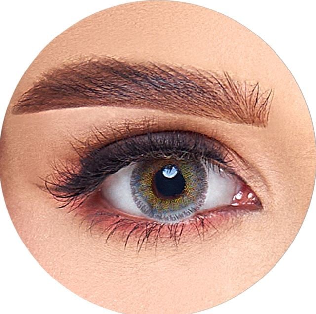 عدسات طبية وزينة من فيرجو ماجيك الكورية برطوبة 38% عبوتين