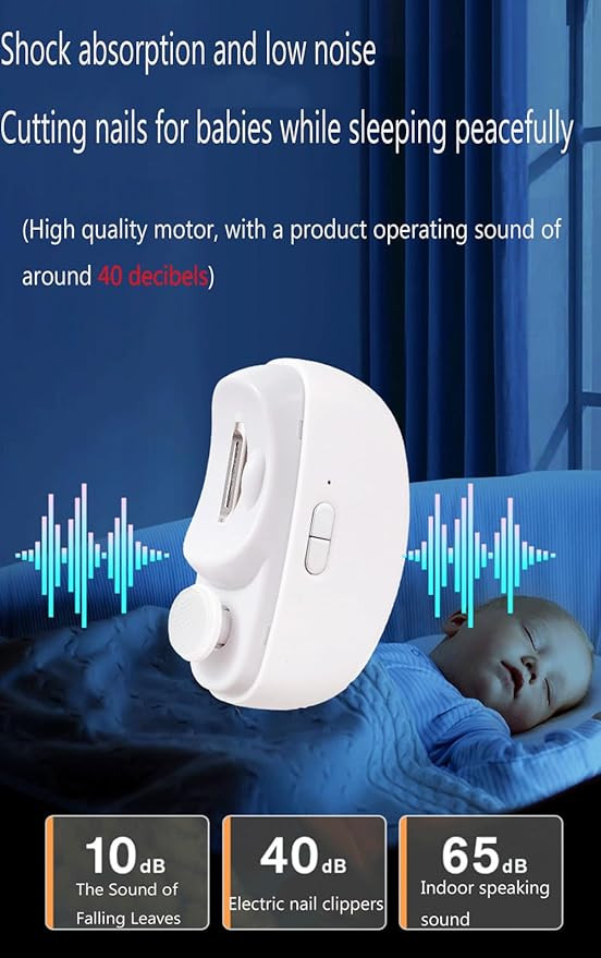 قصافة أظافر كهربائية جنيريك بشفرات تنجستن وصندوق جمع الغبار لجميع الأعمار