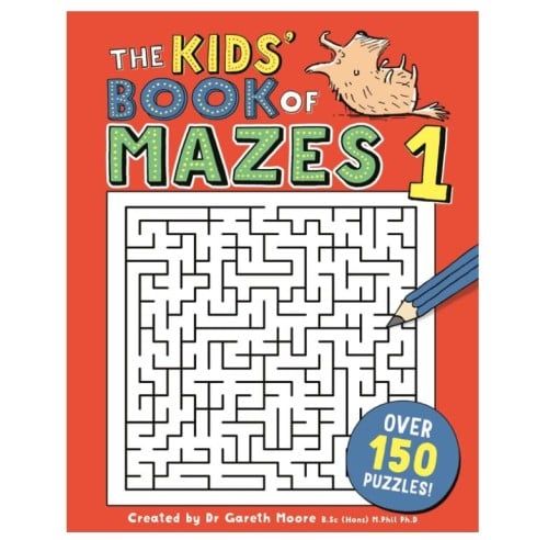 The Kids' Book of Mazes 1 غلاف ورقي