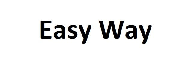 Easy Way