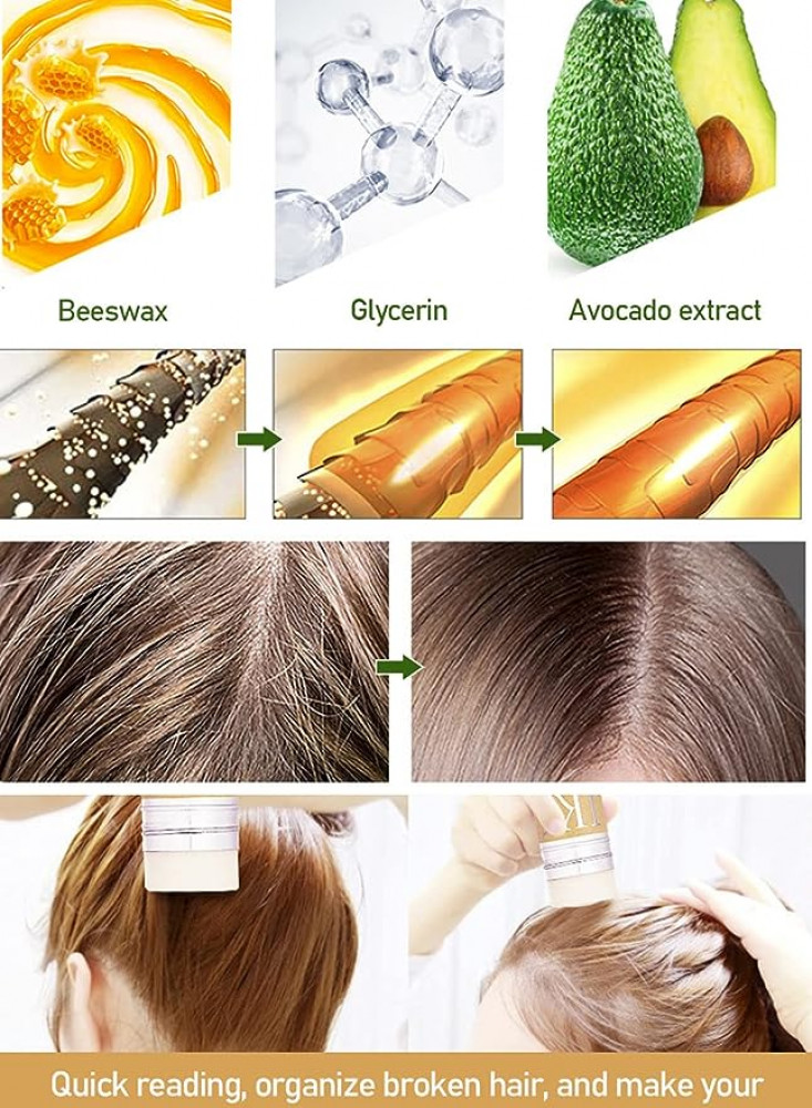 ستيك شمع للشعر بثبات قوي ولمسة غير لامعة 75 جم ×3